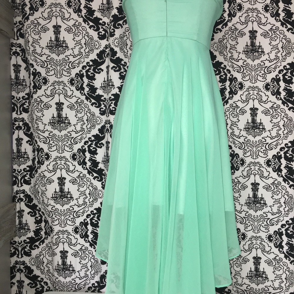 Strapless party dress